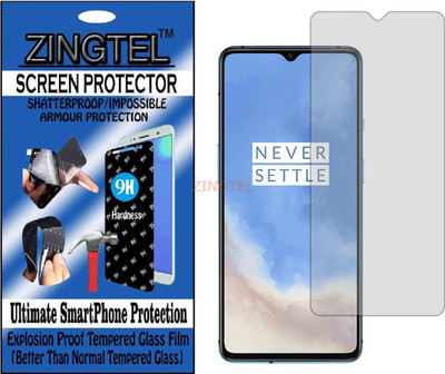 ZINGTEL Impossible Screen Guard for ONEPLUS 7T(Pack of 1)