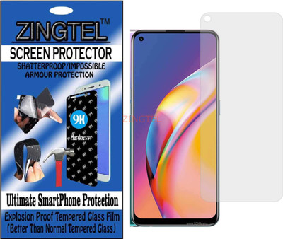 ZINGTEL Impossible Screen Guard for OPPO RENO 5F CPH2217(Pack of 1)
