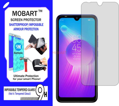 MOBART Impossible Screen Guard for TECNO SPARK GO(Pack of 1)