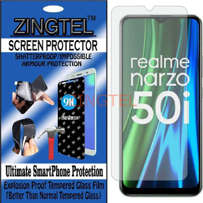 ZINGTEL Impossible Screen Guard for REALME NARZO 50 i(Pack of 1)