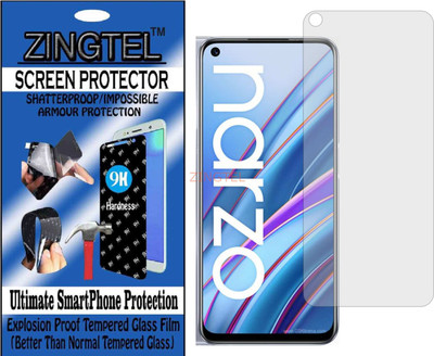 ZINGTEL Impossible Screen Guard for REALME NARZO 30(Pack of 1)