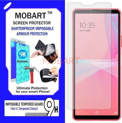 MOBART Impossible Screen Guard for SONY XPERIA 10 III LITE XQBT44(Pack of 1)