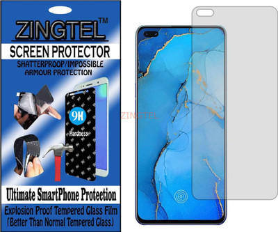 ZINGTEL Impossible Screen Guard for OPPO RENO3 PRO(Pack of 1)