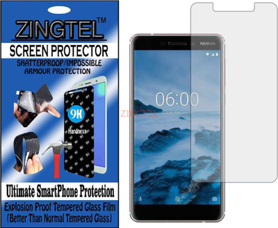 ZINGTEL Impossible Screen Guard for NOKIA 6.1(Pack of 1)