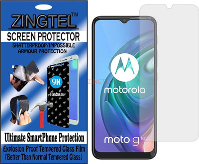 ZINGTEL Impossible Screen Guard for MOTOROLA MOTO G10(Pack of 1)
