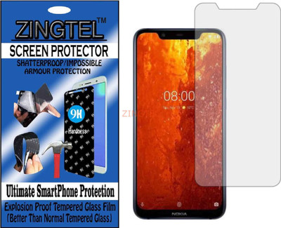 ZINGTEL Impossible Screen Guard for NOKIA 8.1 2018(Pack of 1)