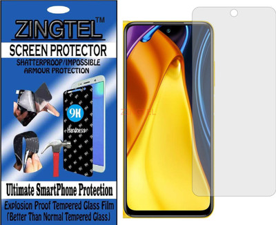 ZINGTEL Impossible Screen Guard for XIAOMI POCO M3 PRO 5G M2103K19PG(Pack of 1)