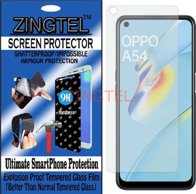 ZINGTEL Impossible Screen Guard for OPPO A54(Pack of 1)