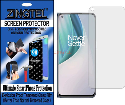 ZINGTEL Impossible Screen Guard for ONEPLUS NORD N10(Pack of 1)