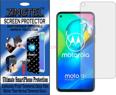 ZINGTEL Impossible Screen Guard for MOTOROLA MOTO G8 POWER(Pack of 1)
