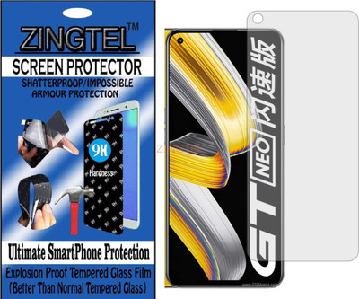 ZINGTEL Impossible Screen Guard for REALME RMX3031(Pack of 1)