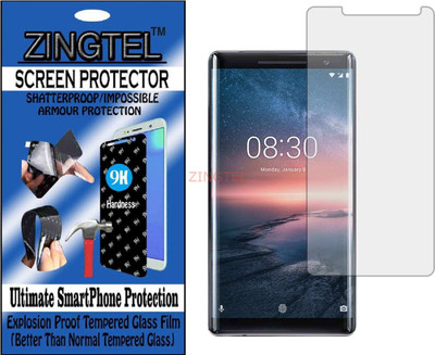 ZINGTEL Impossible Screen Guard for NOKIA 8 SIROCCO(Pack of 1)