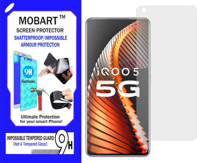 MOBART Impossible Screen Guard for VIVO IQOO NEO 5 5G(Pack of 1)