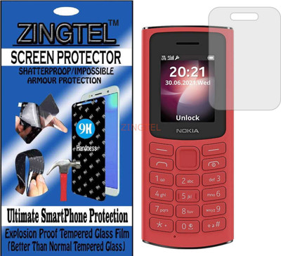 ZINGTEL Impossible Screen Guard for NOKIA TA-1010/105(Pack of 1)