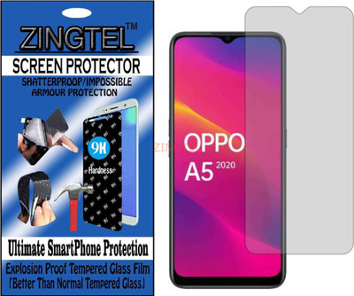 ZINGTEL Impossible Screen Guard for OPPO A5 2020(Pack of 1)