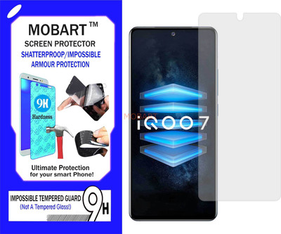 MOBART Impossible Screen Guard for VIVO IQOO 7 V2049A(Pack of 1)