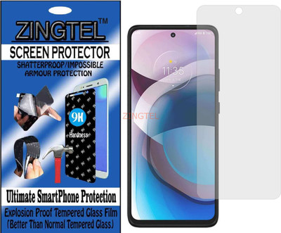 ZINGTEL Impossible Screen Guard for MOTOROLA ONE 5G UW ACE(Pack of 1)