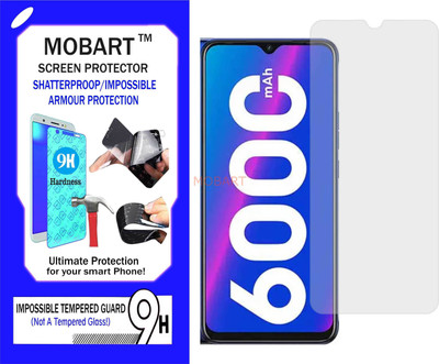 MOBART Impossible Screen Guard for TECNO SPARK 7 (KF6J)(Pack of 1)
