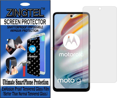 ZINGTEL Impossible Screen Guard for MOTO G60(Pack of 1)