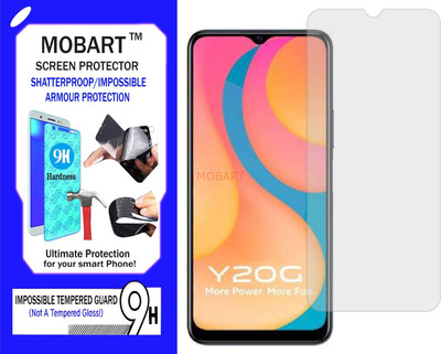 MOBART Impossible Screen Guard for VIVO Y20G(Pack of 1)