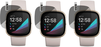 TXGO Screen Guard for FITBIT SENSE SMARTWATCH(Pack of 3)