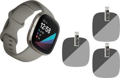 TXGO Screen Guard for FITBIT SENSE SMARTWATCH(Pack of 3)