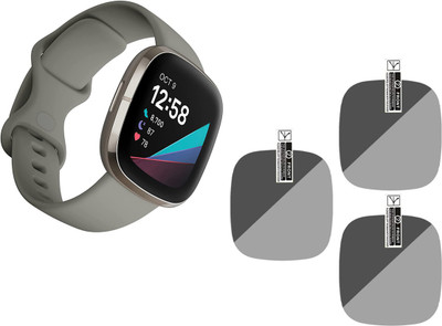 TXGO Screen Guard for FITBIT SENSE SMARTWATCH(Pack of 3)