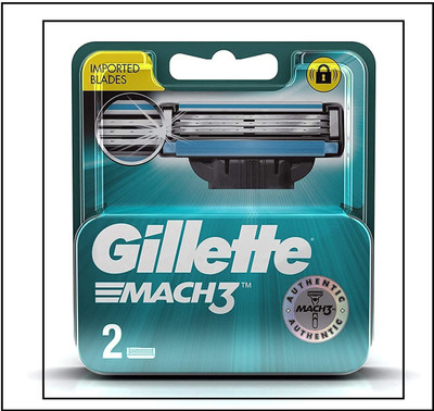 Gillette Mach3 2 Cartridges Razor - pc 1, Men