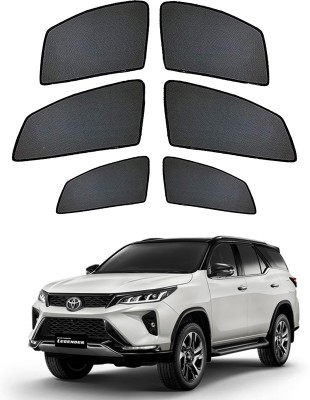 PEEPS STORE Side Window Sun Shade For Toyota Fortuner(Black)