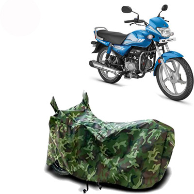 AutoRash Two Wheeler Cover for Hero(HF Deluxe, Green)