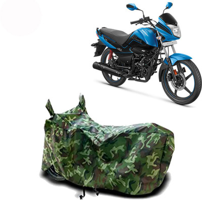 Exciting collections Two Wheeler Cover for Hero(Splendor I Smart, Green)