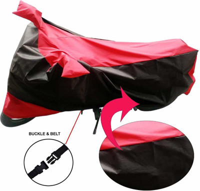 Pu-Crazy Two Wheeler Cover for Suzuki(Fiero F2, Black)
