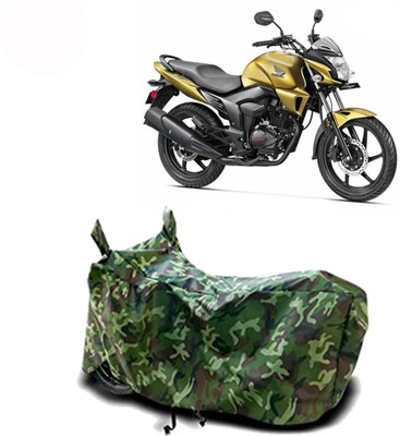Exciting collections Two Wheeler Cover for Honda(Trigger, Green)