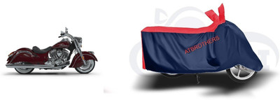 ATBROTHERS Waterproof Two Wheeler Cover for Indian(Chief Classic, Blue, Red)
