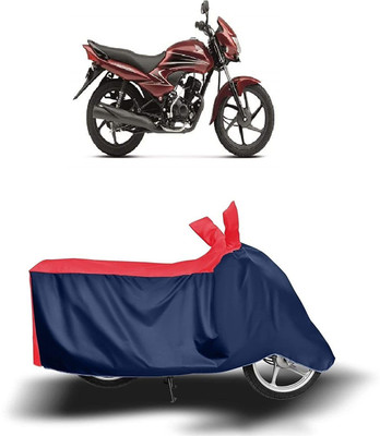 KEDIT Waterproof Two Wheeler Cover for Honda(Dream Yuga, Red, Blue)