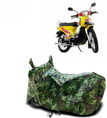 Exciting collections Two Wheeler Cover for Kinetic(K4, Green)