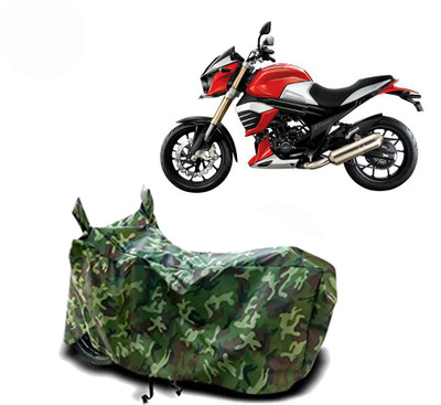 Exciting collections Two Wheeler Cover for Mahindra(MOJO XT 300, Green)