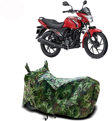 Exciting collections Two Wheeler Cover for Suzuki(Sling Shot, Green)