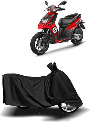 JKR Two Wheeler Cover for Aprilia(SR 150, Black)