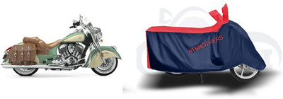 ATBROTHERS Waterproof Two Wheeler Cover for Indian(Chief Vintage, Blue, Red)