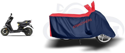 ATBROTHERS Waterproof Two Wheeler Cover for Ather(450, Blue, Red)