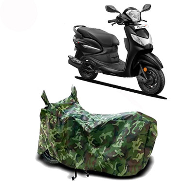Exciting collections Two Wheeler Cover for Hero(MotoCorp Pleasure Plus, Green)
