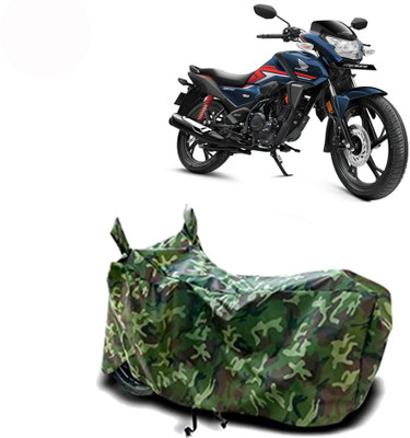 Exciting collections Two Wheeler Cover for Honda(SP 125, Green)
