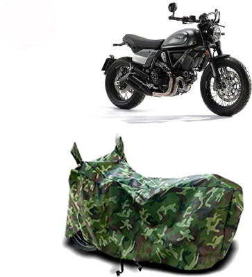 Exciting collections Two Wheeler Cover for Ducati(Scrambler, Green)