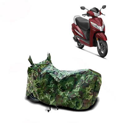 Exciting collections Two Wheeler Cover for Honda(Activa, Green)