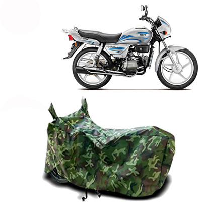 Exciting collections Two Wheeler Cover for Hero(Splendor, Green)