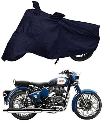 APNEK Two Wheeler Cover for Royal Enfield(Bullet 350, Blue)
