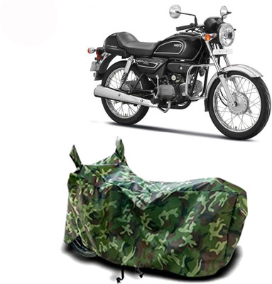 Exciting collections Two Wheeler Cover for Hero(Splendor Pro Classic, Green)