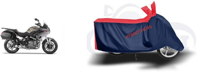 ATBROTHERS Waterproof Two Wheeler Cover for Benelli(TNT 600 GT, Blue, Red)