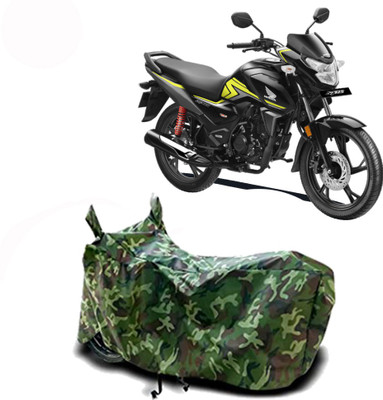 Exciting collections Two Wheeler Cover for Honda(SP125, Green)